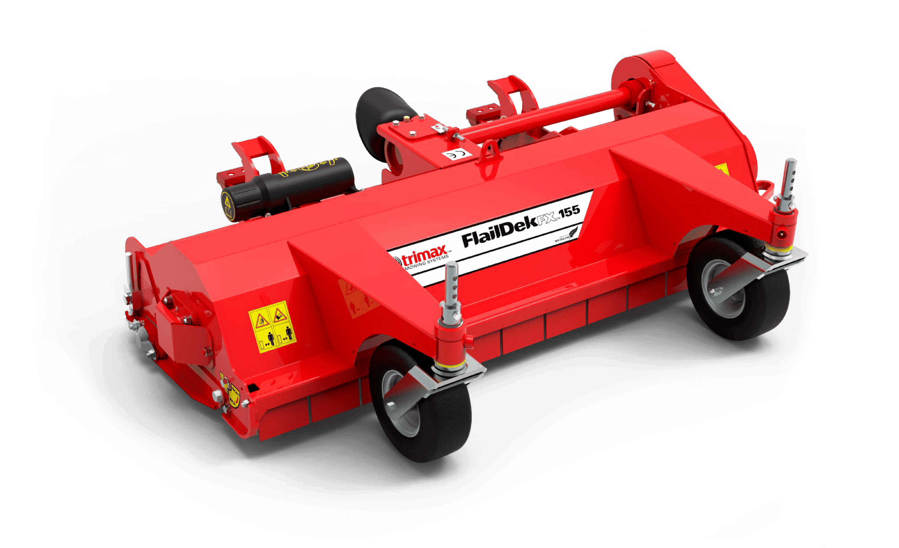 FlailDek FX-155 Mower Red