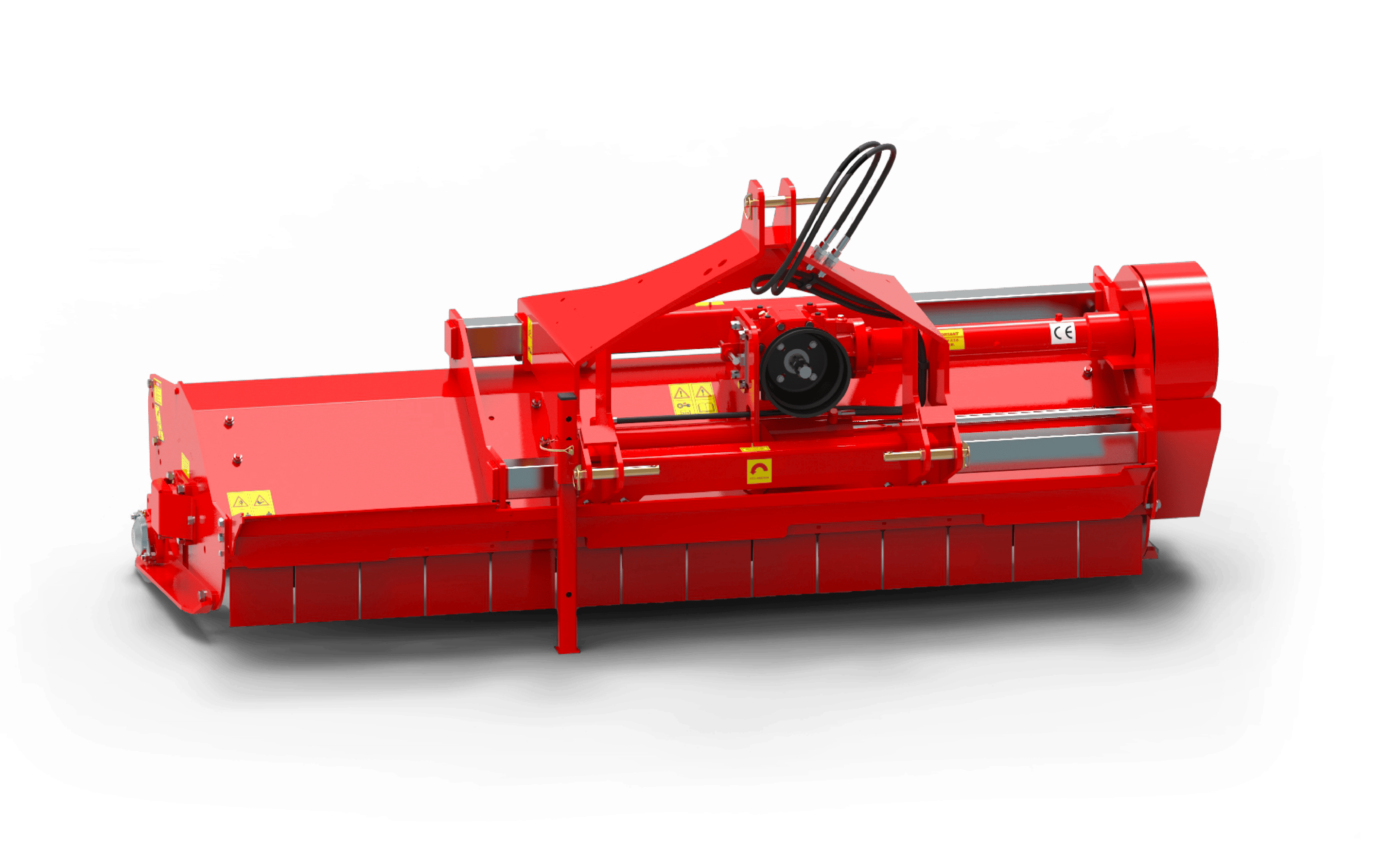 Warlord S3 lawn mower red
